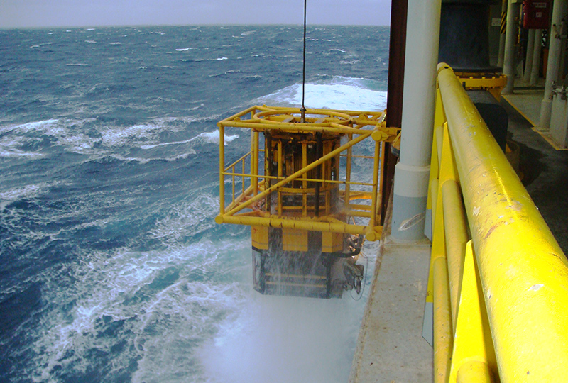 Heavy Weather ROV Deployment Systems